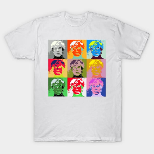 Andy Warhol Pop Art Style T-Shirt by Pop Cult Store